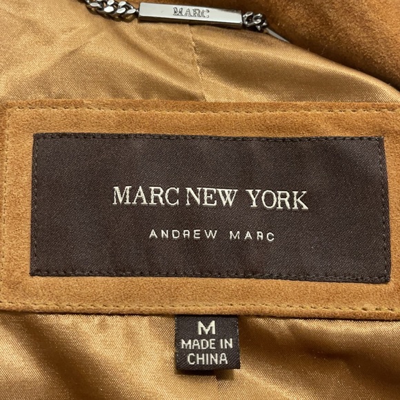Marc New York Suede quarter length jacket - Picture 6 of 11